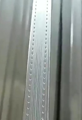 Insulating Glass Bendable Aluminum Spacer Bars No Knocking Butyl Spacer Bar Conforms to Standard Insulating Glass