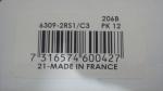 6309 2RS Double Sealed 45x100x25 MM Deep Groove Bearing For Agricultural
