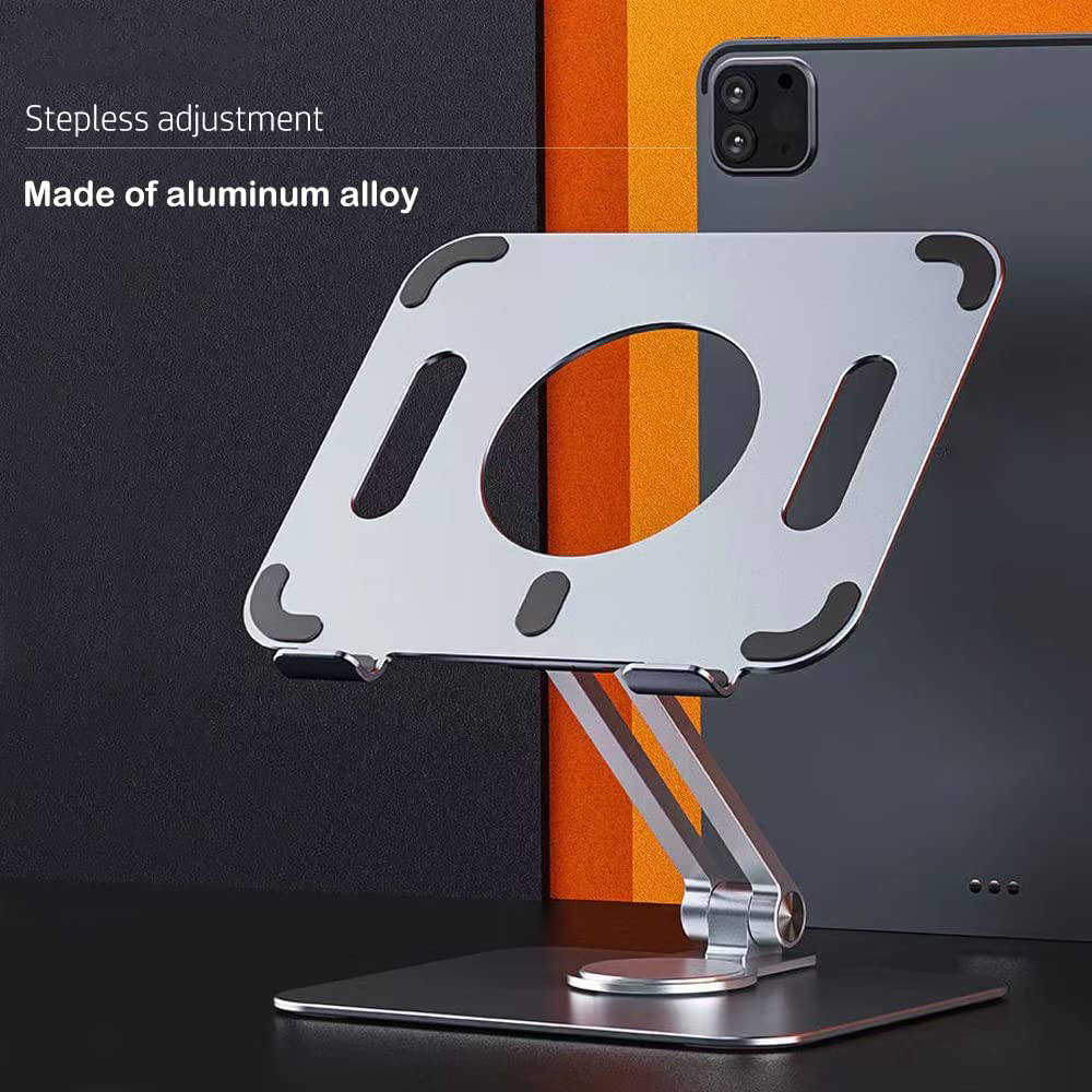 Beautiful Design Aluminum Alloy Material Tablet Stand in Modern 18*16*4.2cm with Stylish