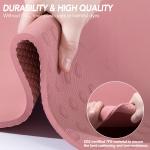 Beautiful Non Toxic Yoga Mat , Environmentally Friendly Sports Direct Yoga Mat