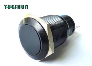 Quality Aluminum Anti Vandal Push Button Switch , 19mm IP67 Push Button Switch wholesale
