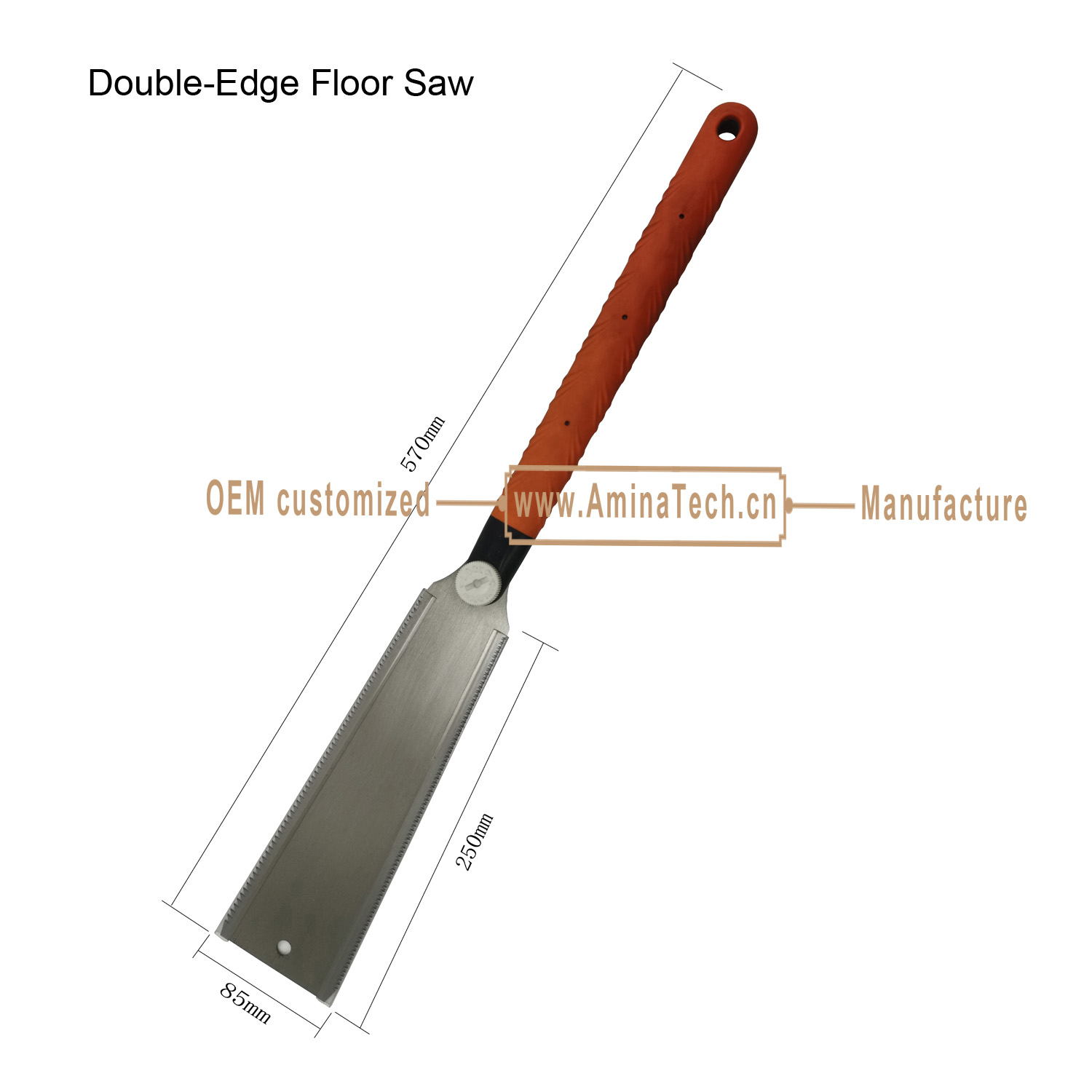 Double-Edge Floor Saw, Hand Saw Tools,Garden Tools