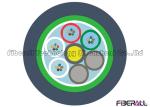 Steel Tape GYTS Outdoor Optical Fiber Cable 48 Cores For Duct Use Moisture