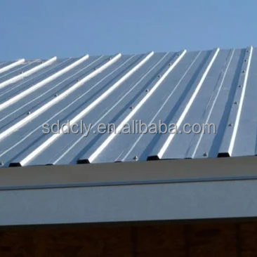 Shandong Dingcheng Iron Roof Sheets 0.35*1050*6000mm with Regular Spangle Type