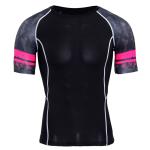 Military Long Sleeve Rash Guard Environmental Friendly Material Flatlock