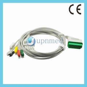 Quality Nihon Kohden 5 lead ECG Cable,Clip,IEC wholesale
