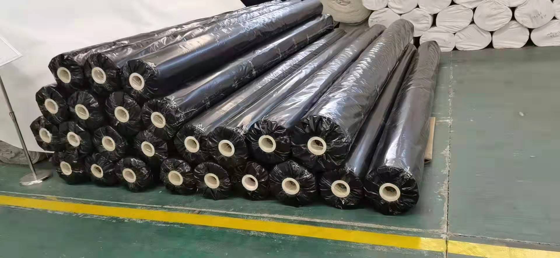 High Surface Hardness HDPE Black Fish Pond Liner Plastic Geomembrane for Fish Farming
