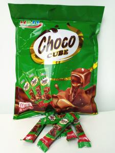 Quality HALAL Compressed Shaped Sugar Cubes , 5 In 1 Chocolate Cube Candy wholesale