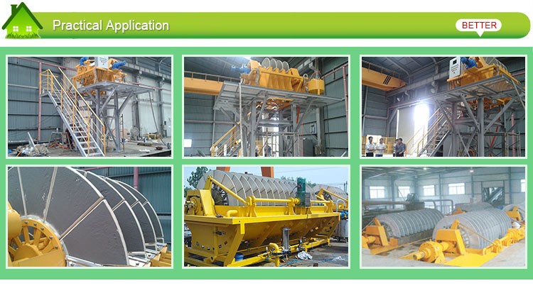 1-60 M2 Durable Ceramic Disc Vacuum Filter for Mining Dewatering and 1-30 tons/h