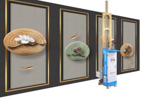 Quality Slide Railway 3d Wall Inkjet Printer , Wall Painting Machine Automatic wholesale