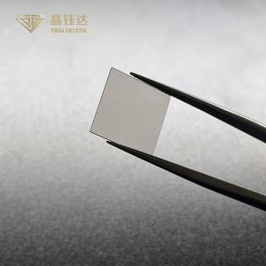 Quality 10mm*10mm Rectangular CVD Single Crystal Diamonds 0.5mm Thick wholesale