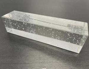 Quality Exterior Decorative Glass Bricks Walls External Transparent Lustrous Fused wholesale