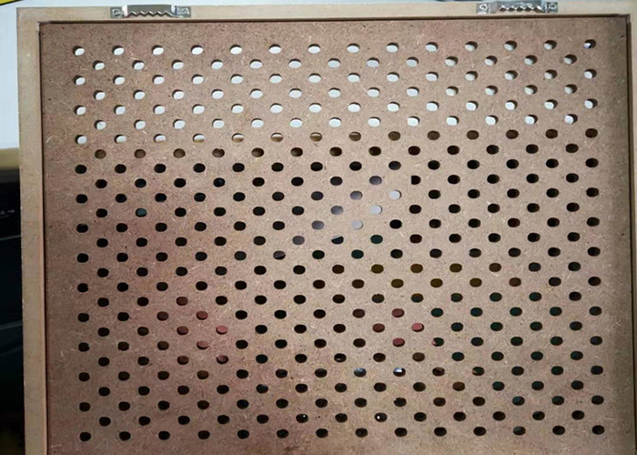 Hole Mdf Wood Wall Board Melamine And Raw Hardboard Peg