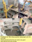 BS900E Excavator Telescopic Arm Premium Material Telescopic