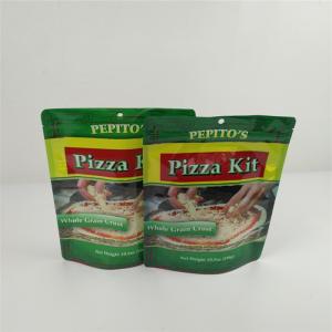 Quality Food bag packing Custom Logo Smell Proof bags coffee Foil Stand up Printed Pouch stand up bags packing pizza wholesale