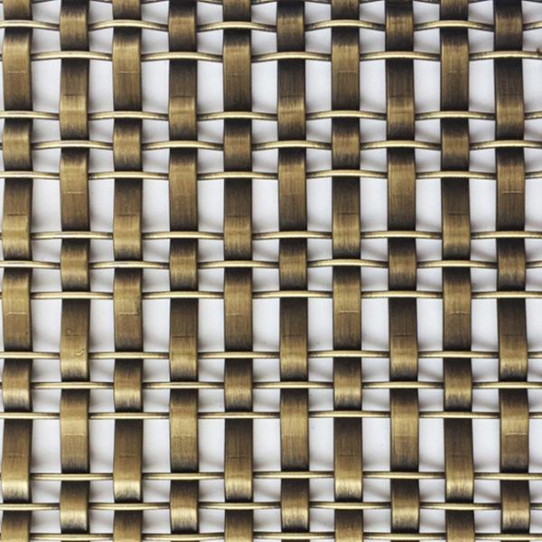 Stunning Bronze Decorative Wire Mesh For Art Installations Furniture Decorative