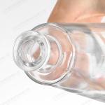 700ML Clear Glass Bottle with Different Color OEM/ODM Acceptable Collar Material