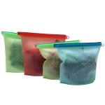 1000ML/1500ML Leakproof Easy Clean Fresh Sealing Vacuum Reusable Silicone Food