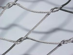 Quality Hand Woven Stainless Steel Rope Mesh 304 7x7 For Zoo Animal Protection wholesale