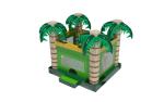 Tropical Palm Tree Bounce House Childrens Inflatable Castle