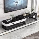 Odorless Metal Frame TV Cabinet Easy Storage MDF Living Room Furniture TV Stand