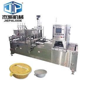 Quality 4 Heads Automatic Tray Filling Machine 304 Stainless Steel wholesale