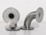 SS304 PFA Pipe Fittings 90 Degree Tri Clamp Fittings For Pharmaceutical Industry