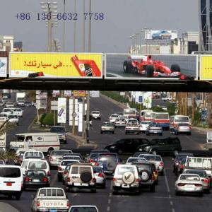 Quality Motor powered aluminium anti rust rotating billboard wholesale