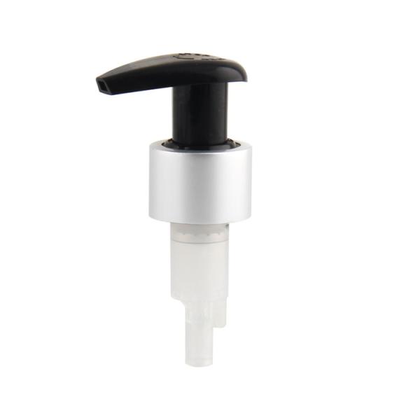 Transparent Plastic Hand Wash Pump with Outside Spring and Colorful Aluminium