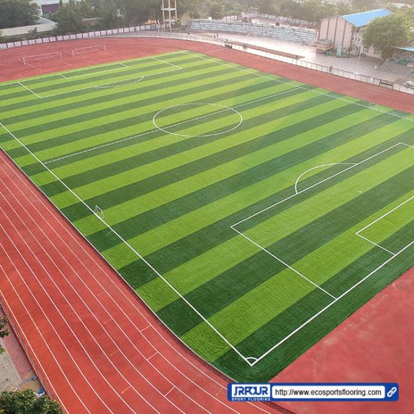 Permeable Eco Sports Flooring IAAF Synthetic Running Track