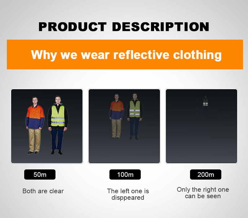 EN471 Certified Breathable Reflective Warning Vests for Construction Special Features