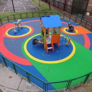 Quality Plastic Cutting Recycled EPDM Granules For Kindergarten Playground Surfacing wholesale