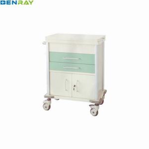 Quality Lockable Steel Emergency Trolley Medication 660 X 410 X 950mm wholesale