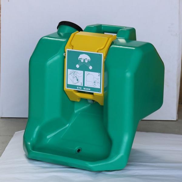 15 minutes Bright green Emergency portable eyewash station/ 60L eye washer,