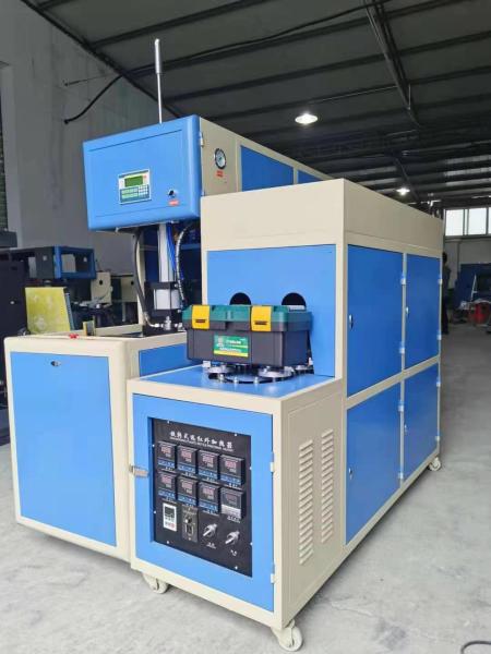 800-1500BPH PET Bottle Blowing Machine 18-24KW Heating Power 0.6-0.8MPa Air