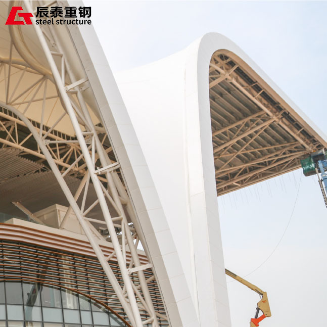 Steel Structure Gallery Showroom Office Building Shopping Mall