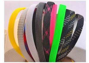 Quality High - Density Braided Cable Sleeving UL RoHS Standard For Automatic Equipment wholesale