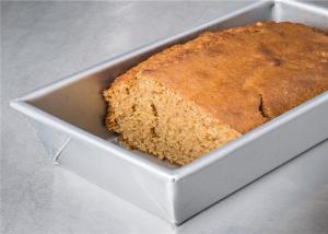 Quality RK Bakeware China Foodservice NSF Cake Baking Pan Aluminum Cake Mould Tray Rectangle Pizza Bread Pans wholesale