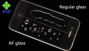 Quality High Strength 9H Anti Fingerprint Glass Easy Cleaning 0.2/ 0.33mm Thickness wholesale