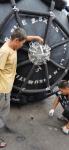 Boat Pneumatic Rubber Fenders With Tyre And Chain