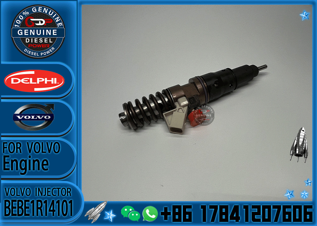 High Quality Diesel Fuel Injector BEBE1R14101 33800-84300 BEBJ1F05002 22282202 1112010-E9500 for volvo F2E/BEBJ