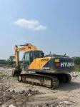 215VS Tracked Used Hyundai Excavators Earthmoving 21T Digger Used Wheel