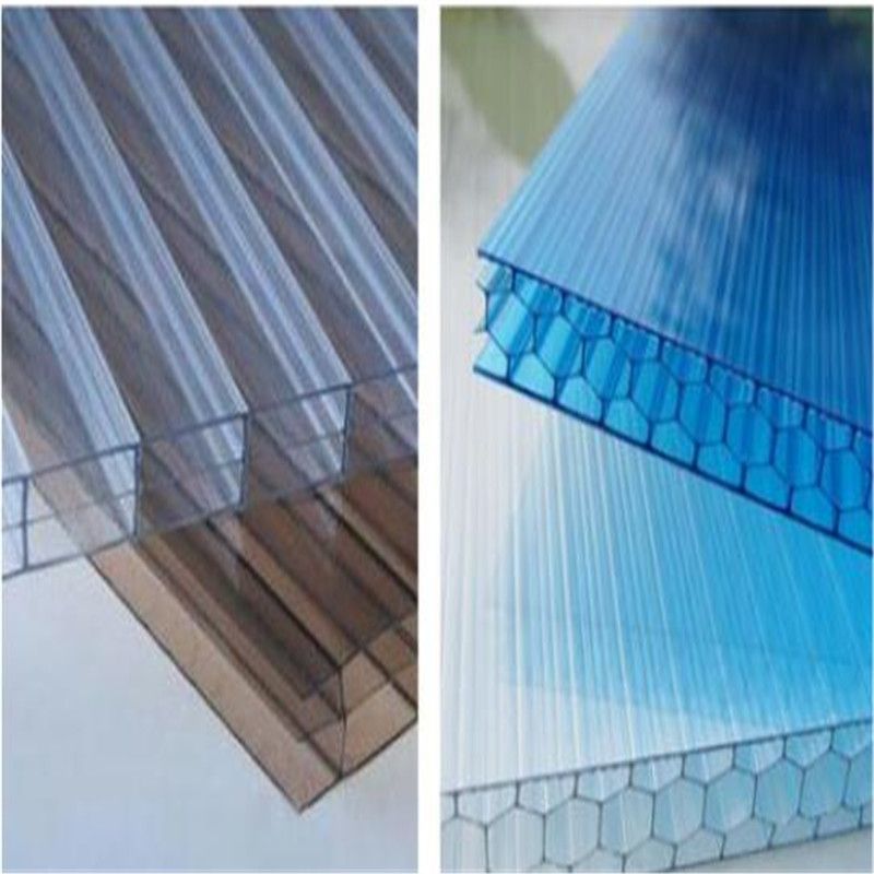 Building Material Lamina De Policarbonato PC Panel Sun Board Roof Polycarbonate Hollow Sheet for Greenhouse