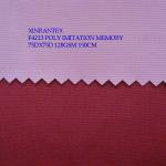 F4213 100% polester imitation memory fabric for outdoor jacket 120GSM 75DX75D