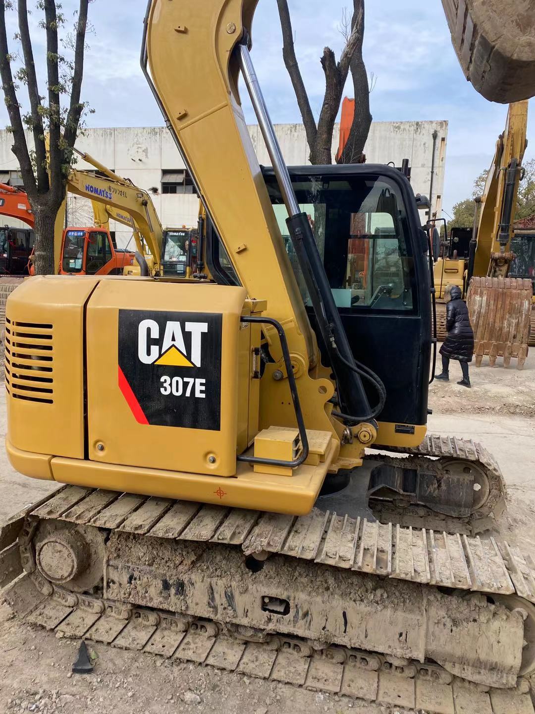 used engineering construction machine Cat 307E hydraulic minibagger preise mini used excavator machine for sale