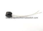 250V 16A Waterproof Solder Wire Snap Switch Thermostat With Bimetal Disc