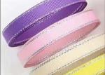 Single Face Wired Edge Christmas Ribbon Eco Friendly Polyester Material
