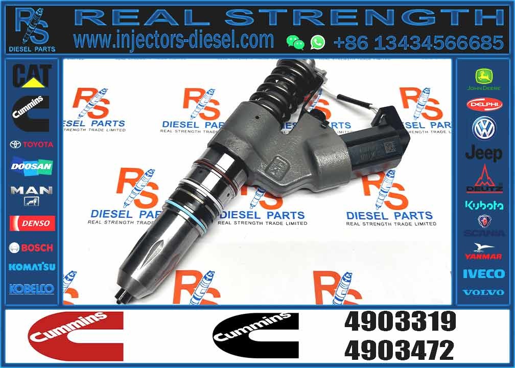 Fuel Injector 4026222 4903319 4902921 4903472 For CUMMINS M11 QSM11 ISM11 Diesel Engine 402622200PX Common Rail Fuel Inj
