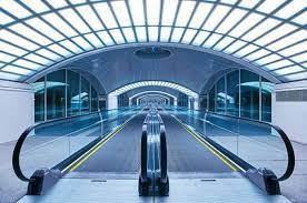 Quality 13 Degree Airport Moving Walkway VVVF Controlled Supermarket Escalator wholesale