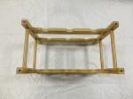 Kitchen Bamboo Wine Glass Rack Cabinet Shelf Environmental Protection
